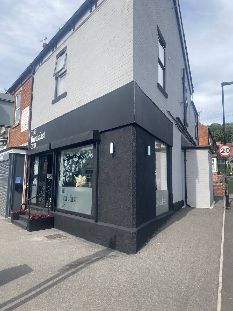 Popular modern cafe The Breakfast Club with diverse menu and thriving atmosphere for sale  in