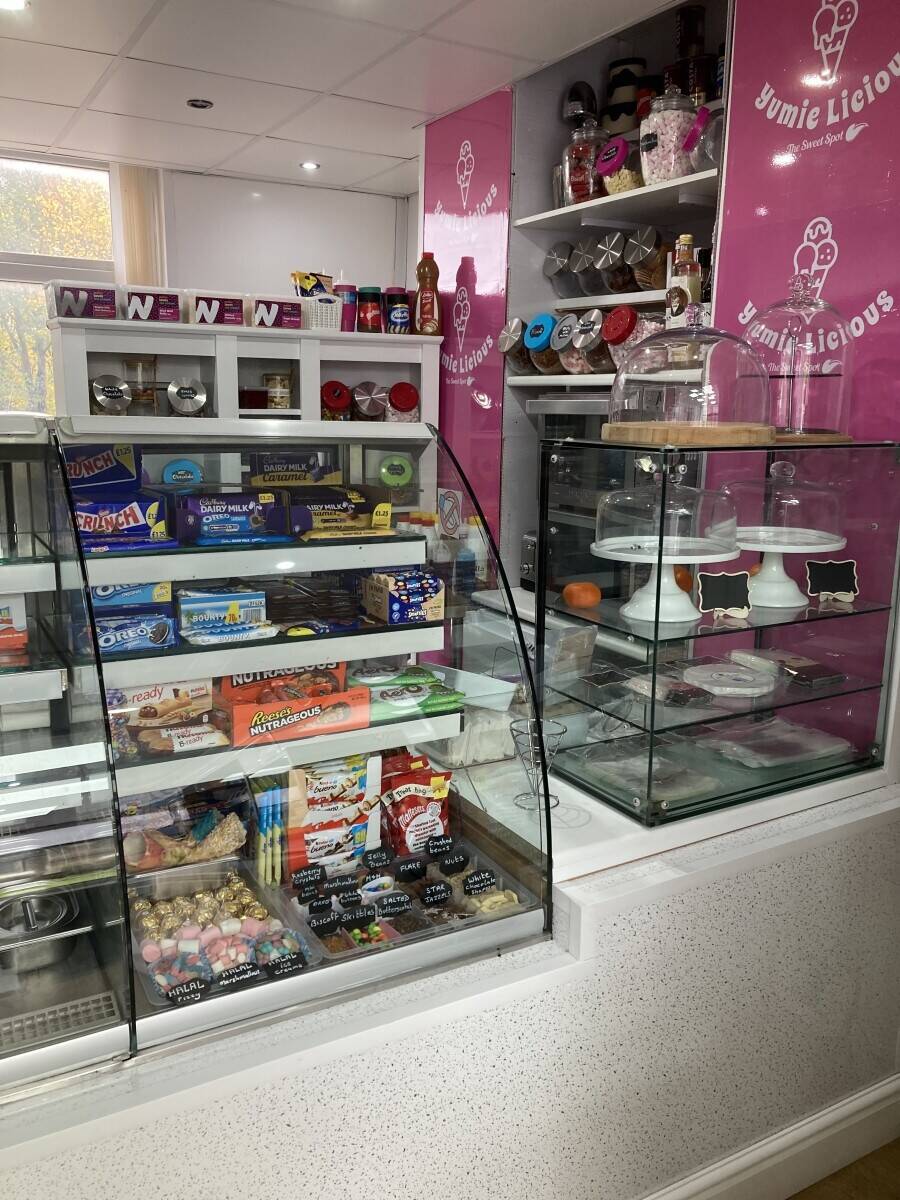 Dessert / Sandwich shop for sale in Bradford West Yorkshire.