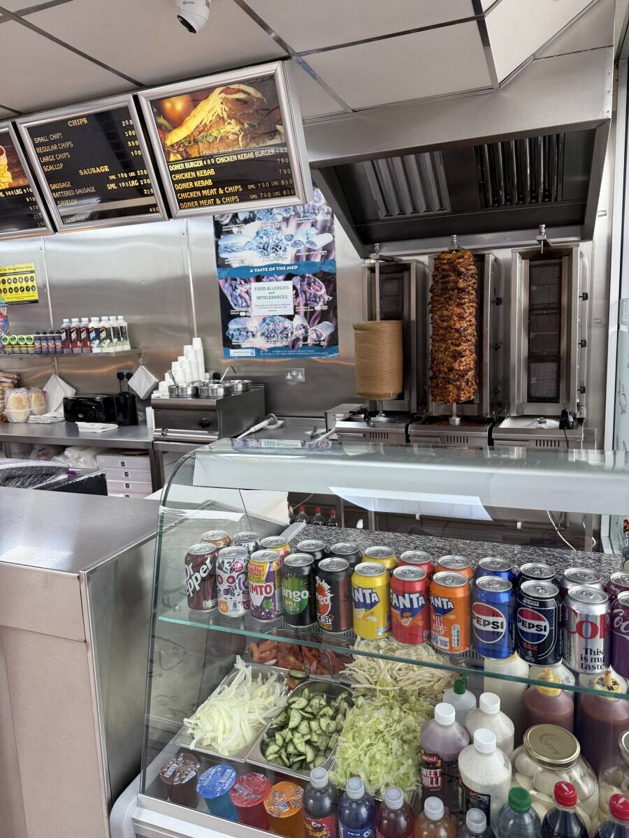 Established Fish & Chips shop for sale in Solihull West Midlands.