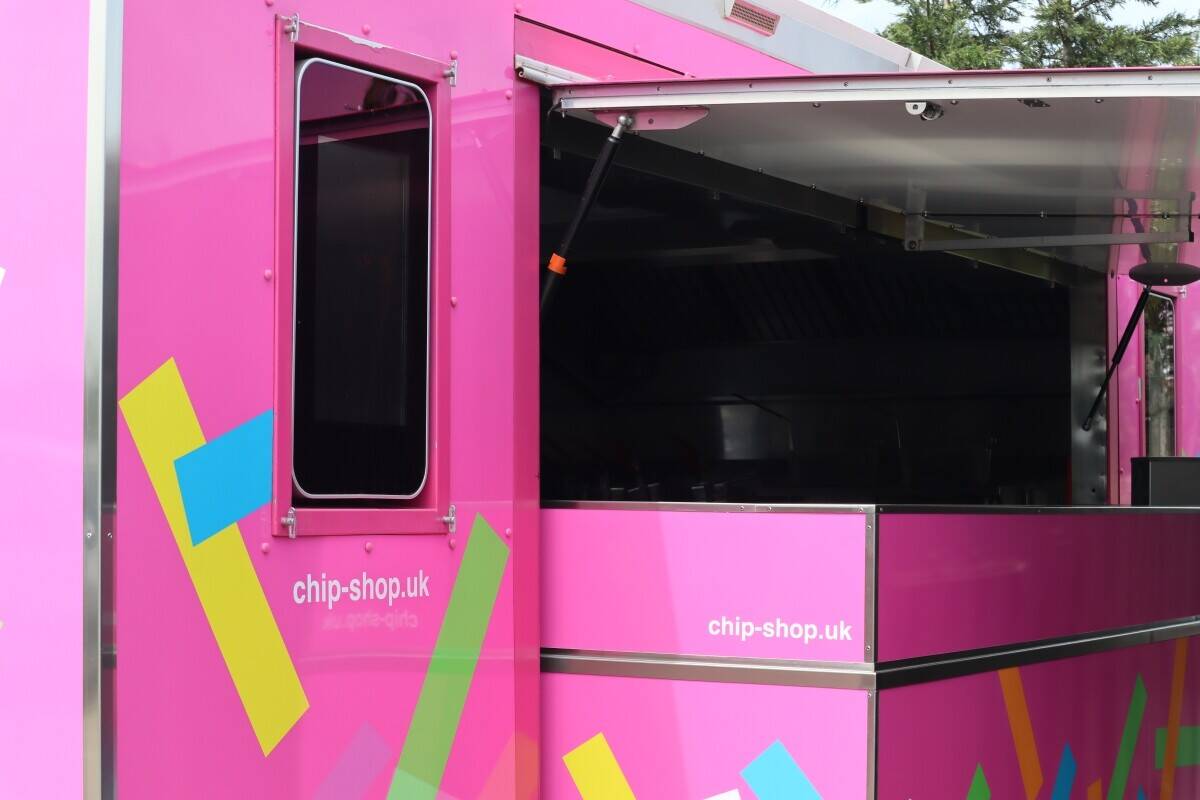 Fish & Chips business converted shipping container for sale&nbsp;