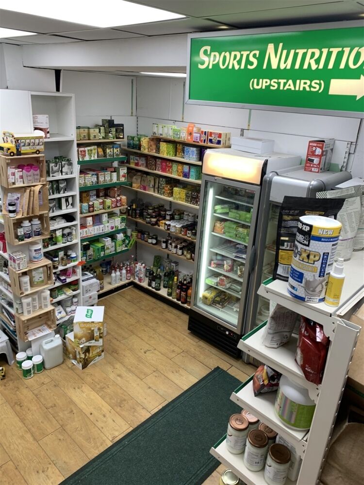 RETAIL & ONLINE HEALTH FOODS & SPORTS NUTRITION SUPERSTORE IN BEDFORD TOWN CENTRE