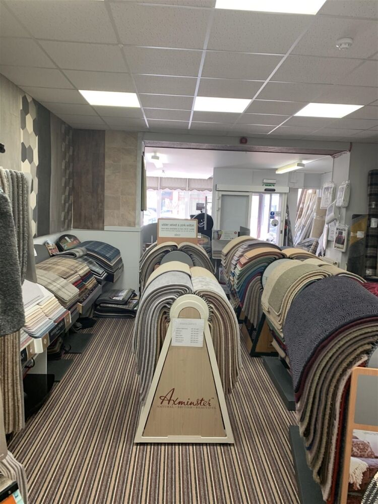 HIGHLY  PROFITABLE  FREEHOLD CARPETS & FLOORINGS CENTRE ON BUCKIE HIGH STREET