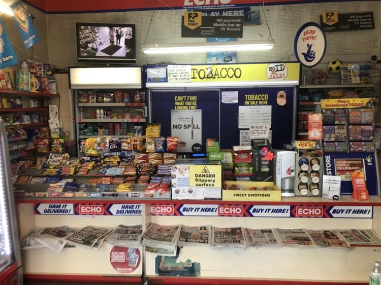 TRADITIONAL NEWSAGENT & GENERAL STORE IN LIVERPOOL SUBURB