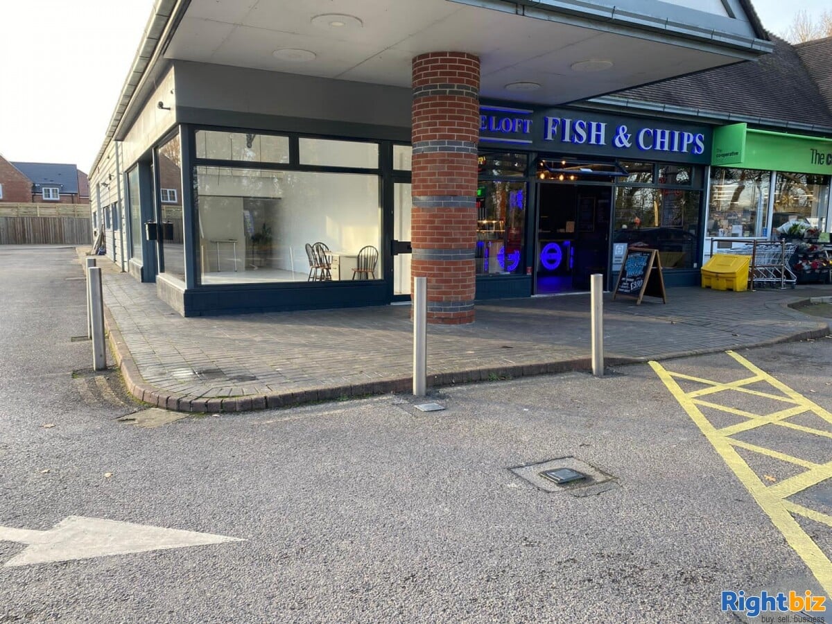 LH Rare Corner retail unit in busy petrol station on the edge of Chichester