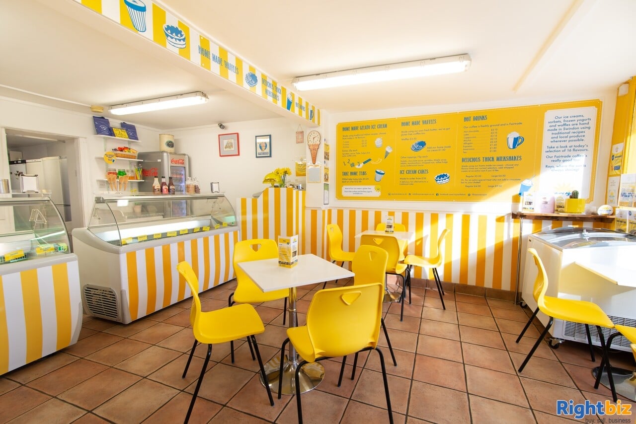 Growing, premium ice cream business - parlour, manufacturing, wholesale, events