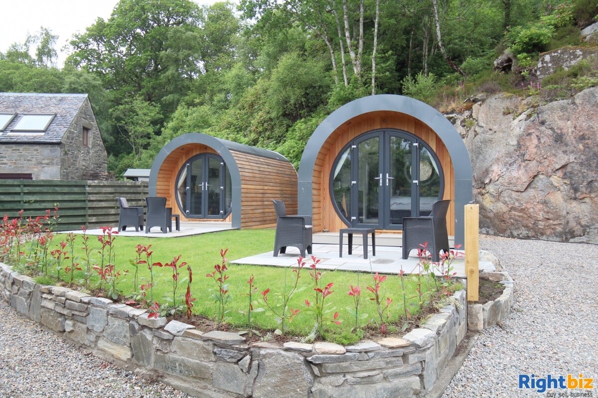 Beautiful Salen Hotel & Luxury Glamping Pods for Sale, Acharacle Photo 2
