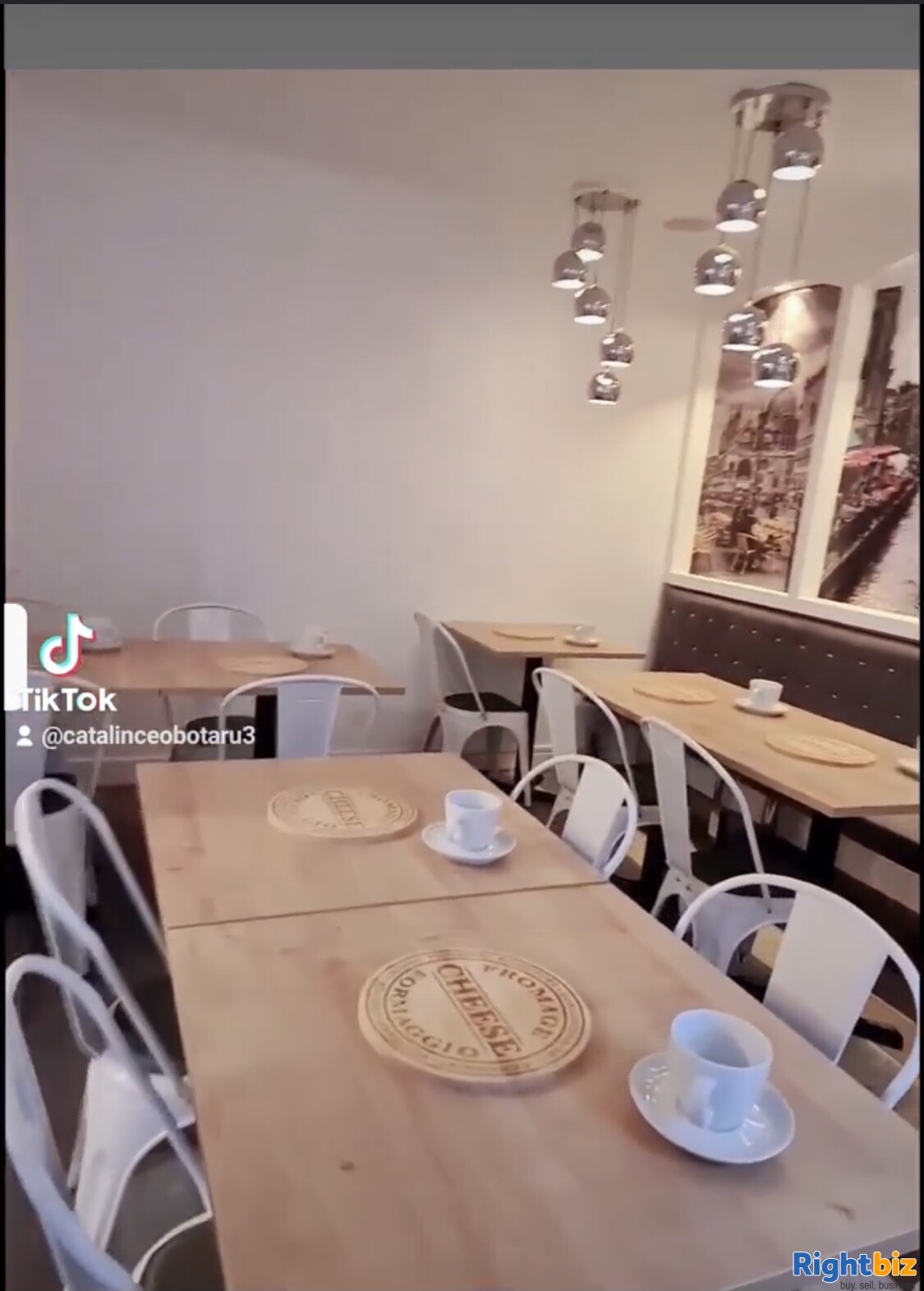 Coffee bar Restaurant, authentic Italian pizzas business for sale.