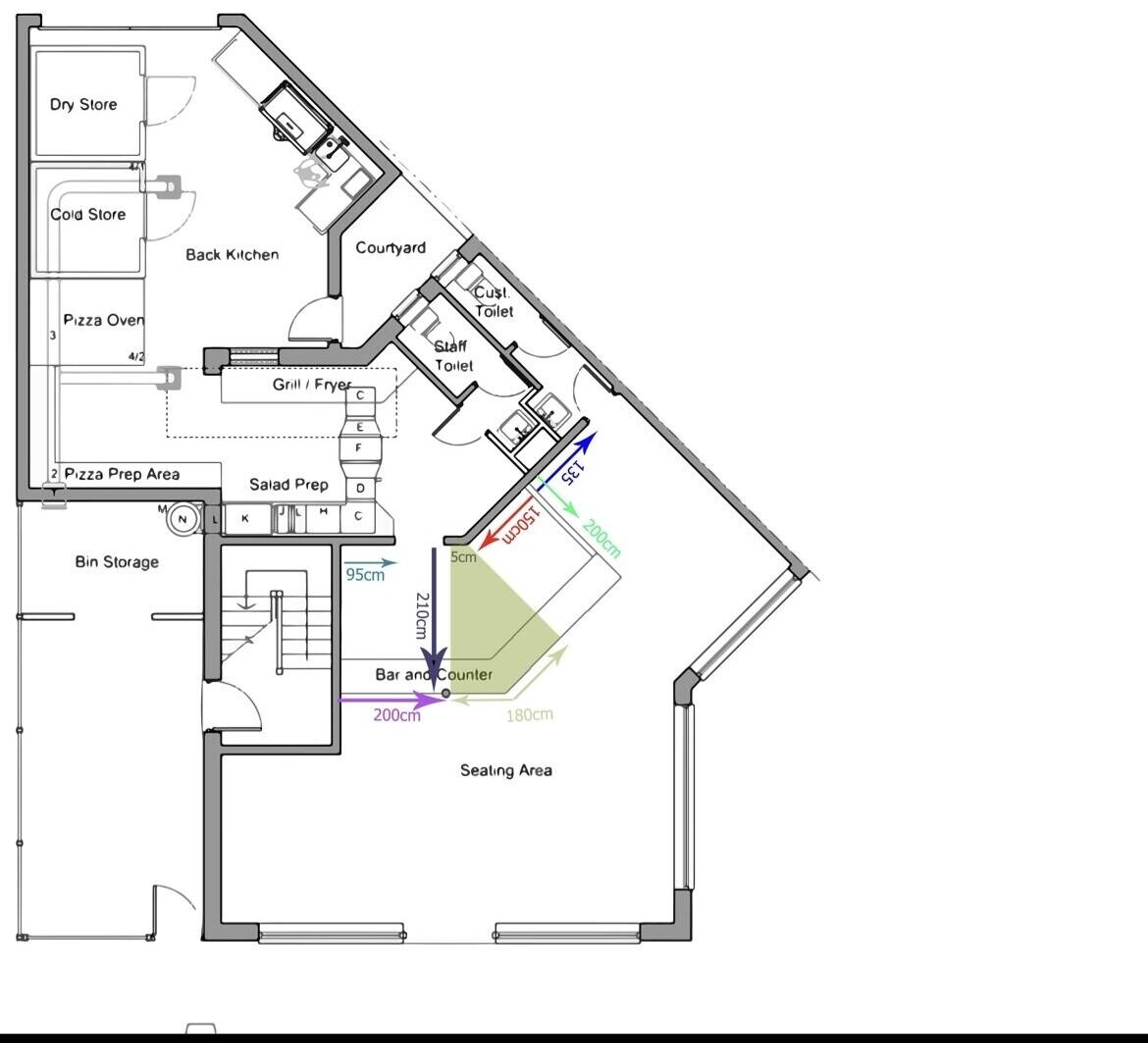 High potential, well earning restaurant. Zero business rate. brand new interior.