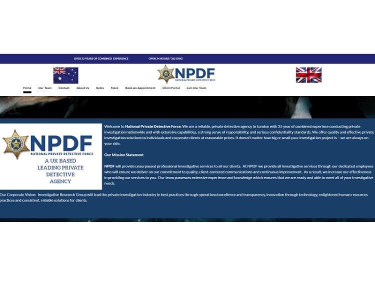Private investigation agency business for sale