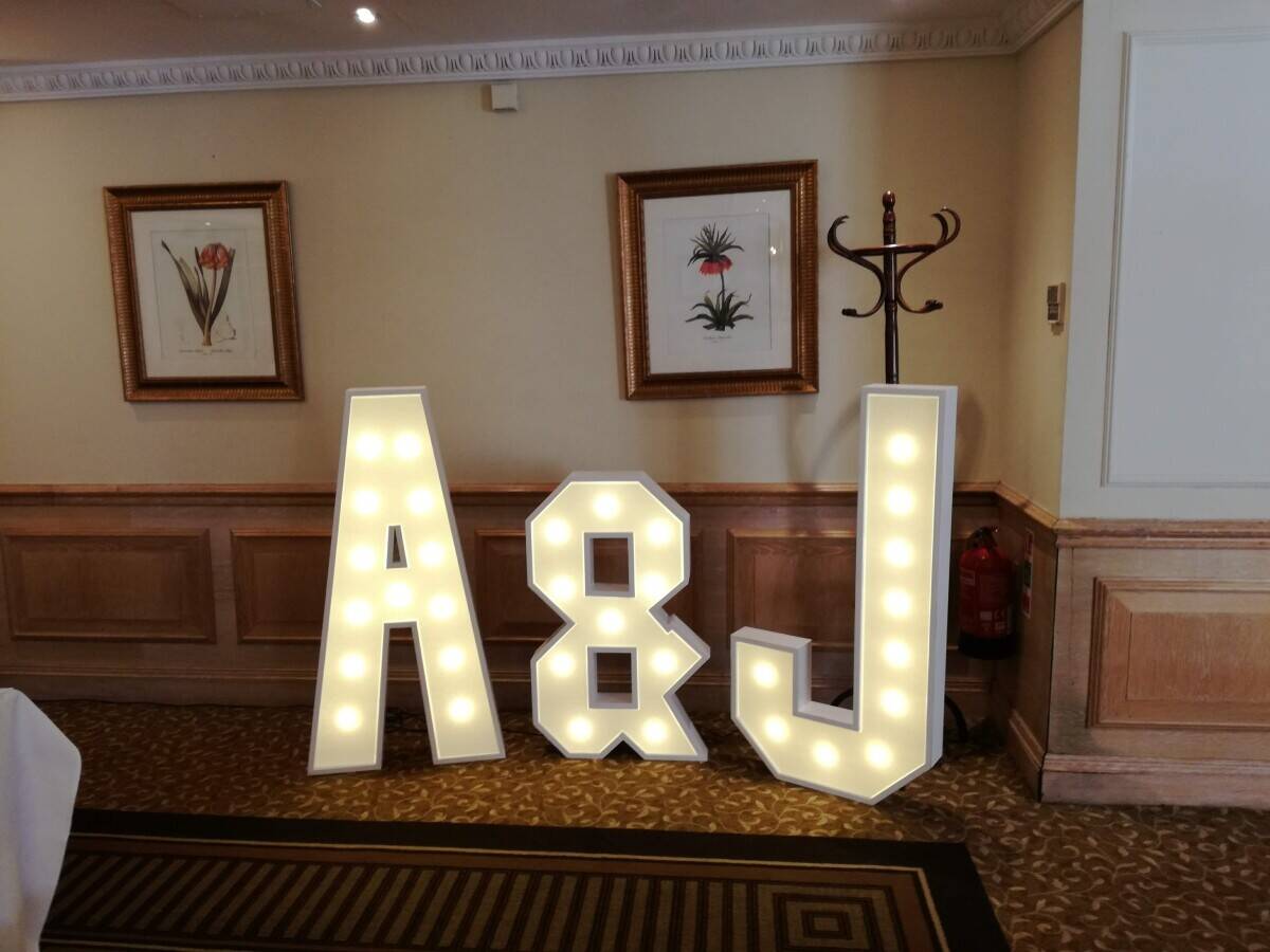 Small Light Up Letters Business in Surrey