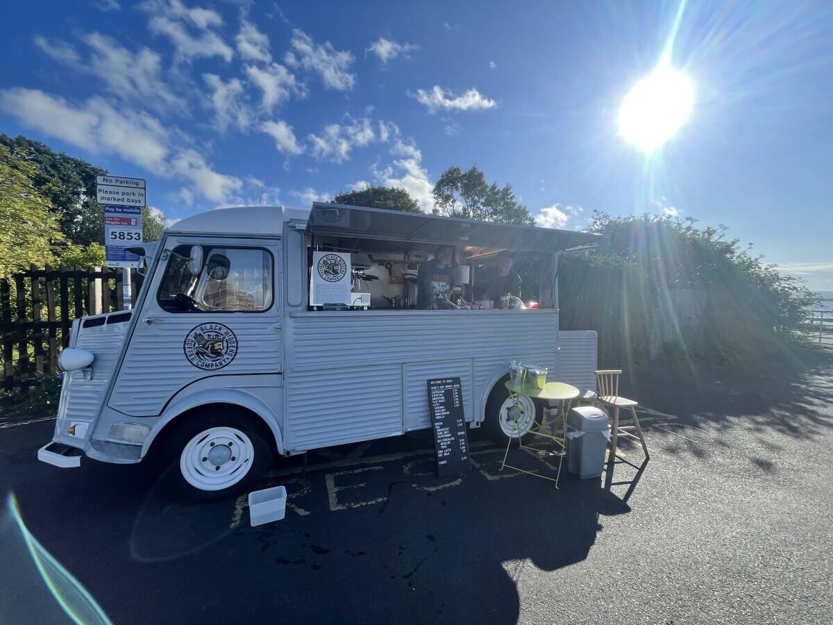 Classic HY Coffee Van Business With Prime Pitch In Tynemouth, Newcastle Upon Tyne.