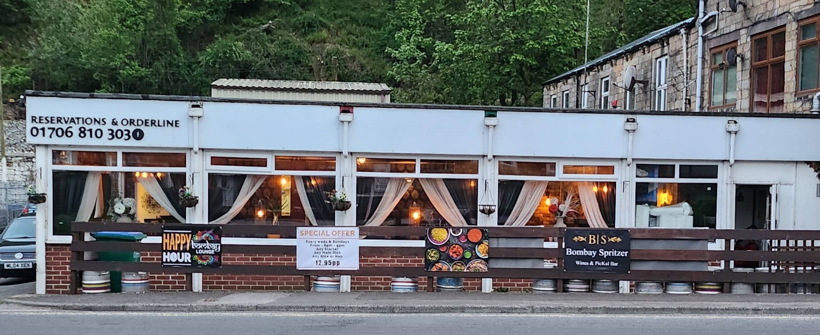 Indian licensed  restaurant.  Lancashire/ Halifax 