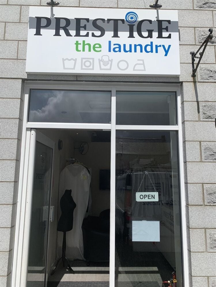 DRY CLEANING, LAUNDRY & IRONING COMPANY city centre location ABERDEEN