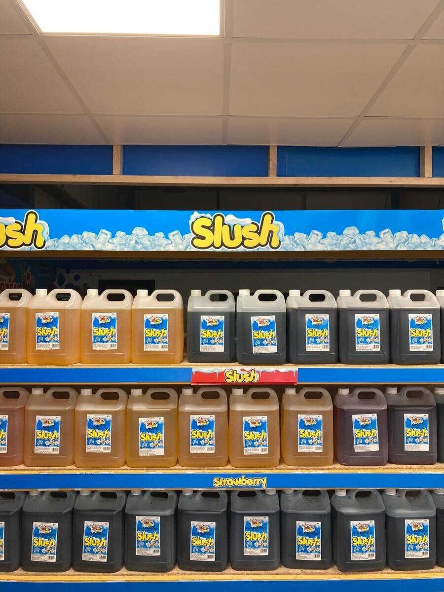 Ice cream, slush, topping sauce manufacturer and cash & carry