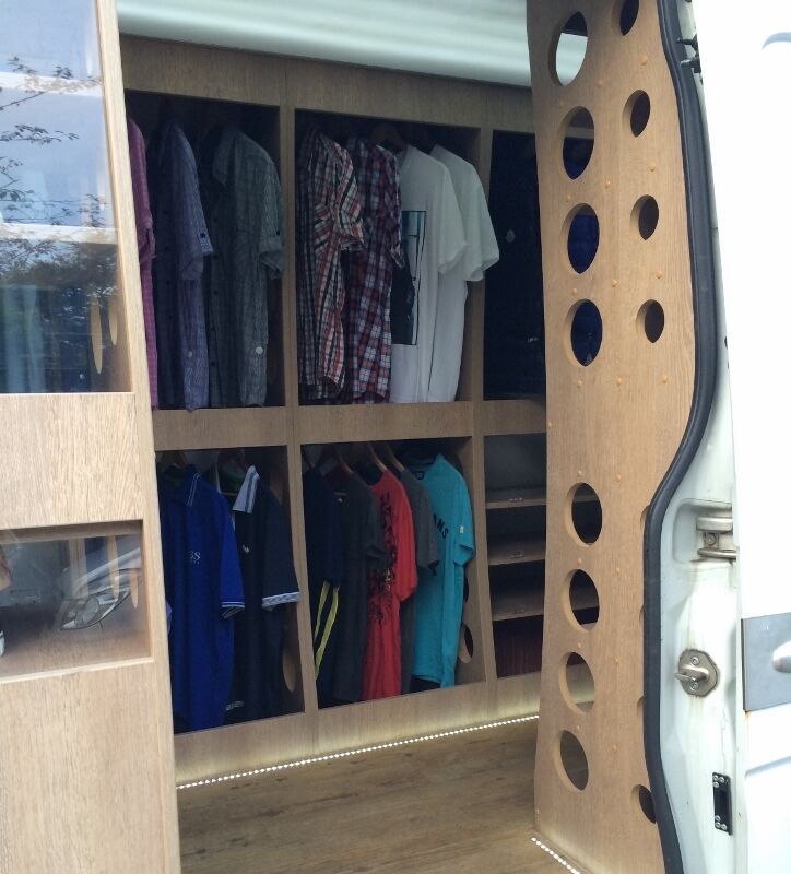 E-Commerce Quality Clothing Business Van Included