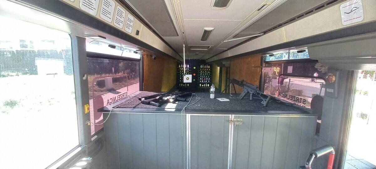 BUS shooting gallery - a ready-made business with a mobile shooting gallery