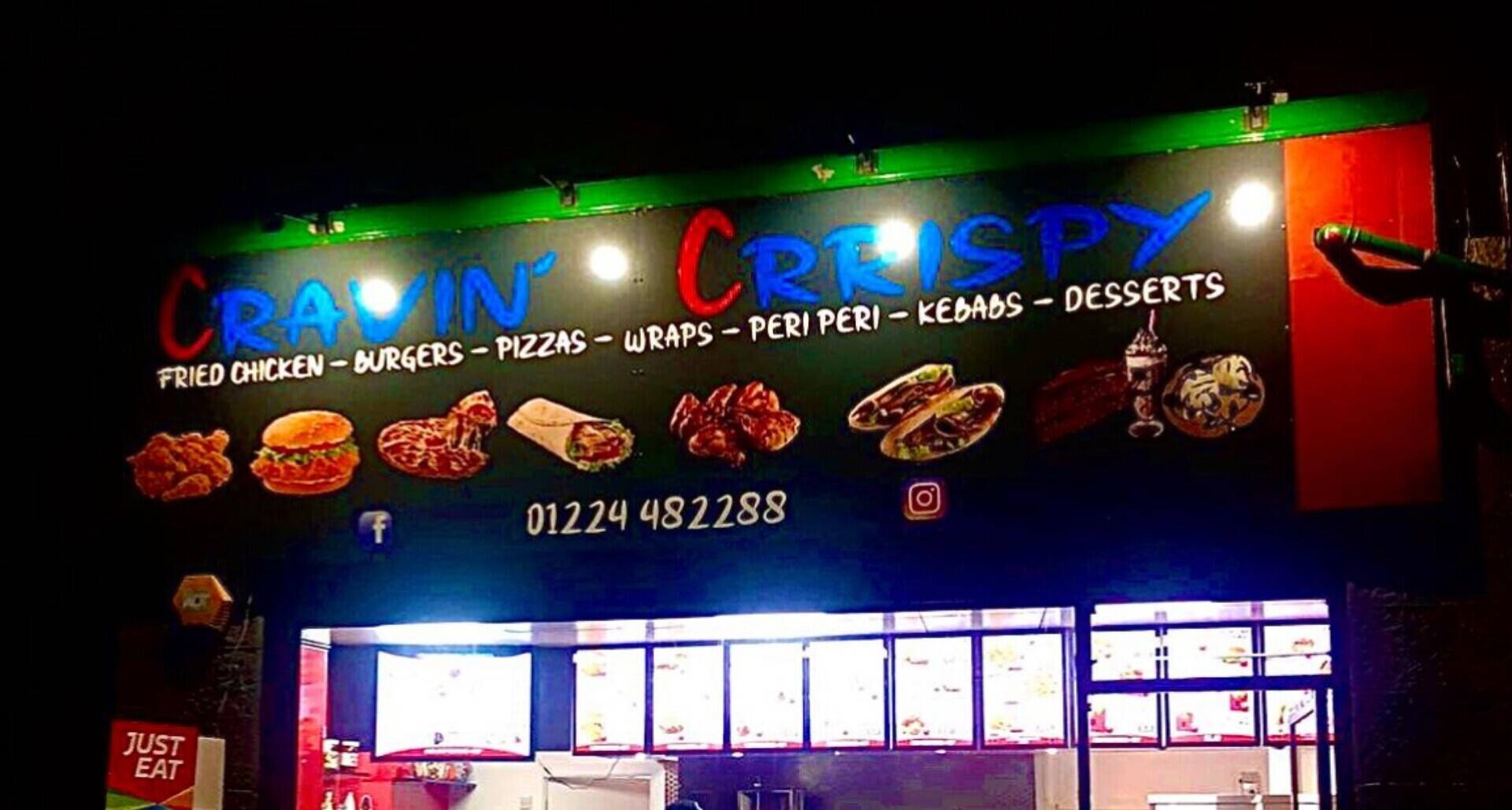 Cravin Crrispy Fried chicken takeaway shop for sale