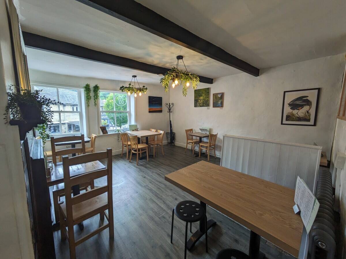 Established Cafe In The Square Of Hebden Bridge