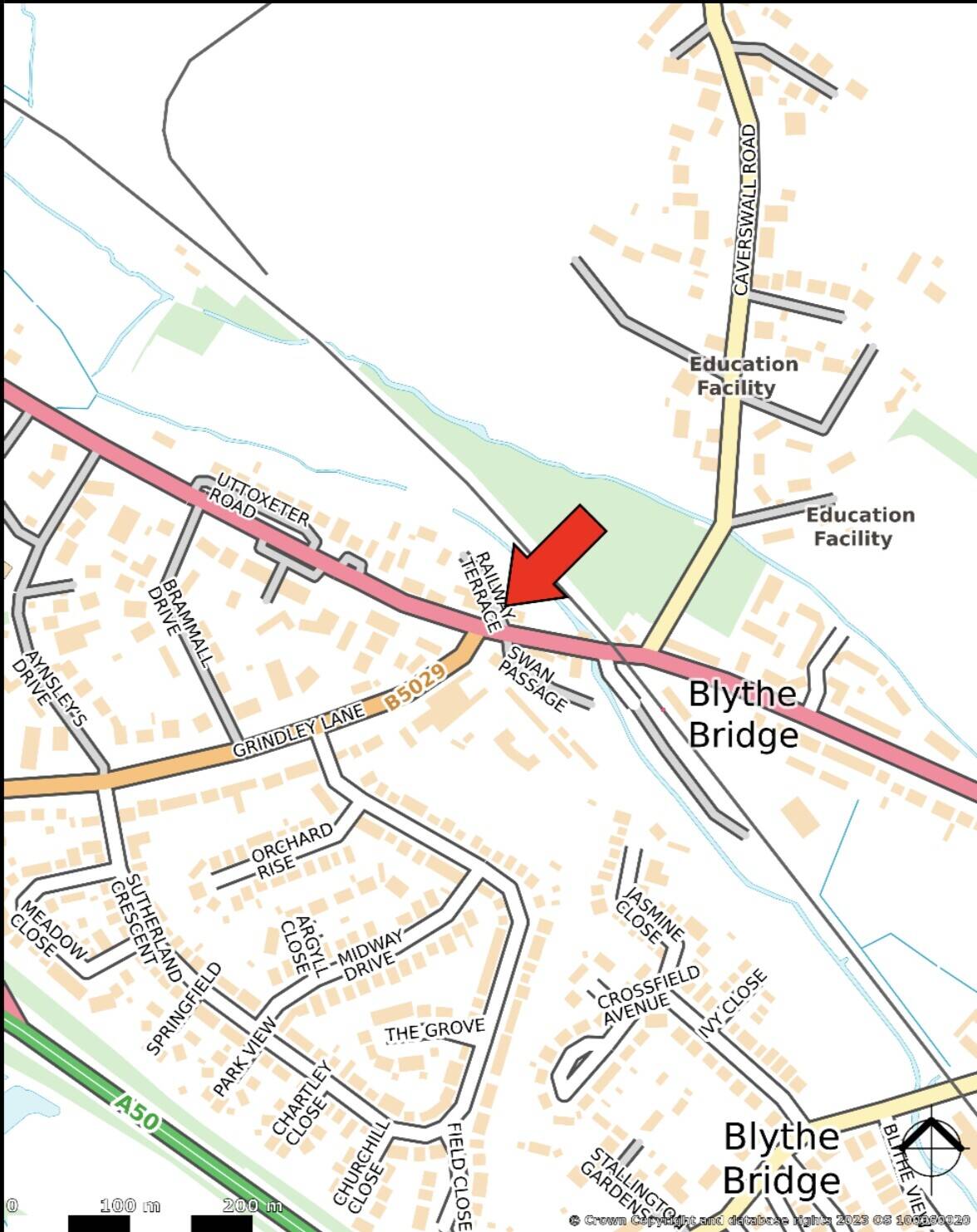 Uttoxeter Road Post Office + Convenience Store  + 3 Bedroom House