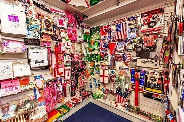 Party Shop Including Fancy Dress, Balloons, Partyware & Greeting Cards for Sale