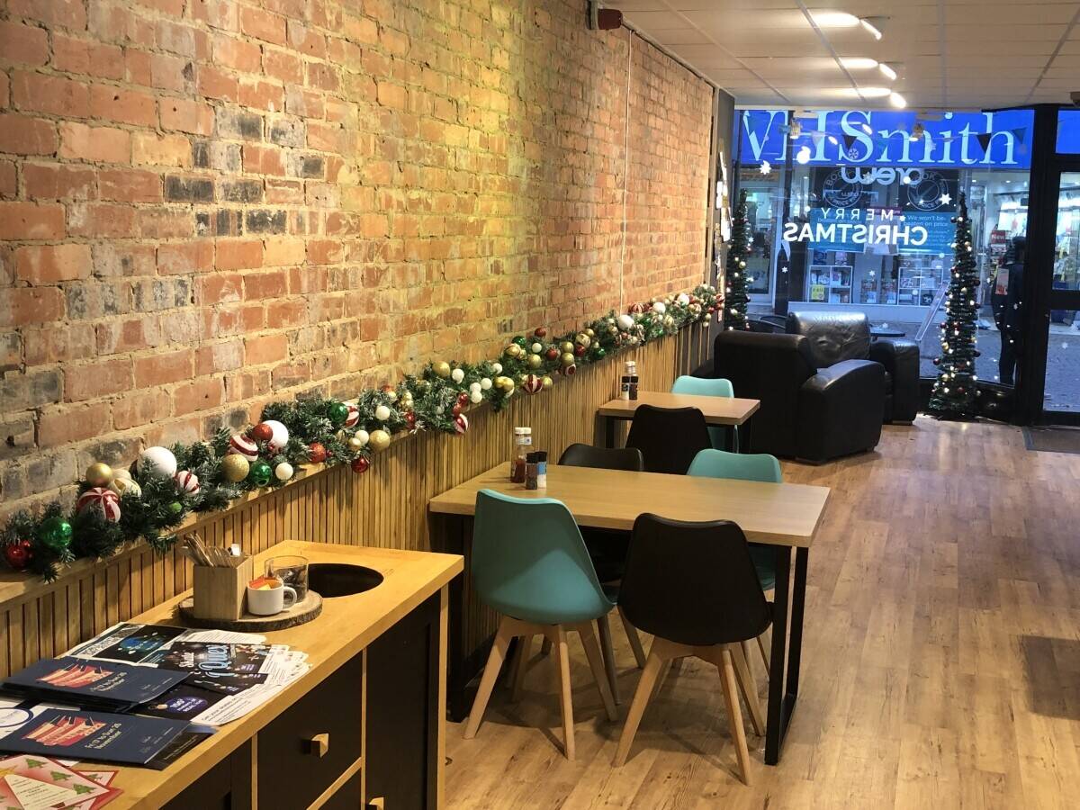 Cafe for sale high street location