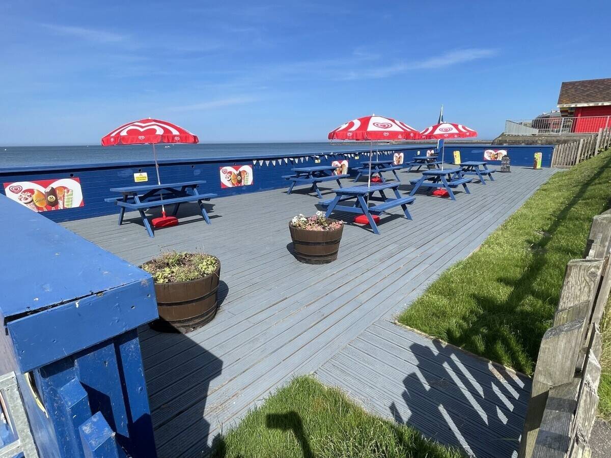 Price Reduced Beach Cafe & Gift Shop Container Unit (Separate) on Promenade in Whitby