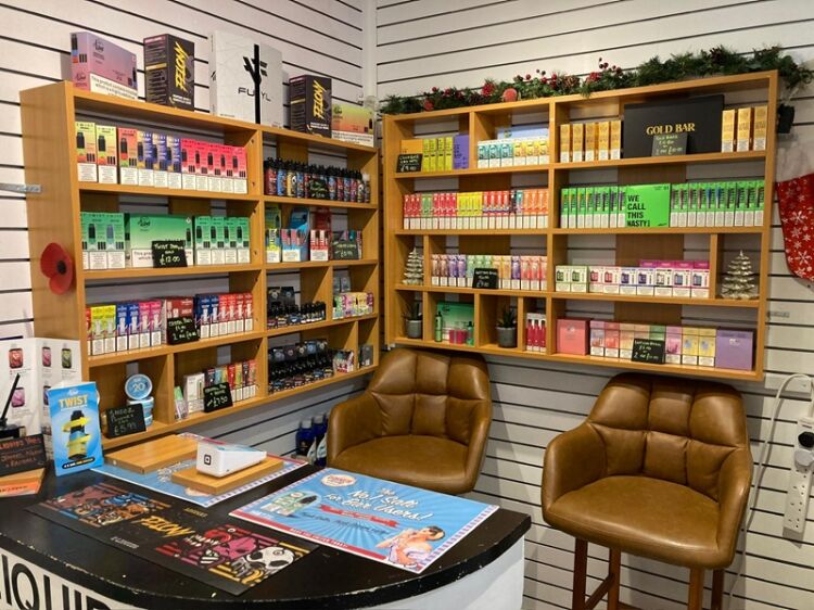 Popular & Growing Vape Store For Sale