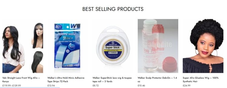 Unique Online Retailer of Wigs, Hair Extensions and Accessories
