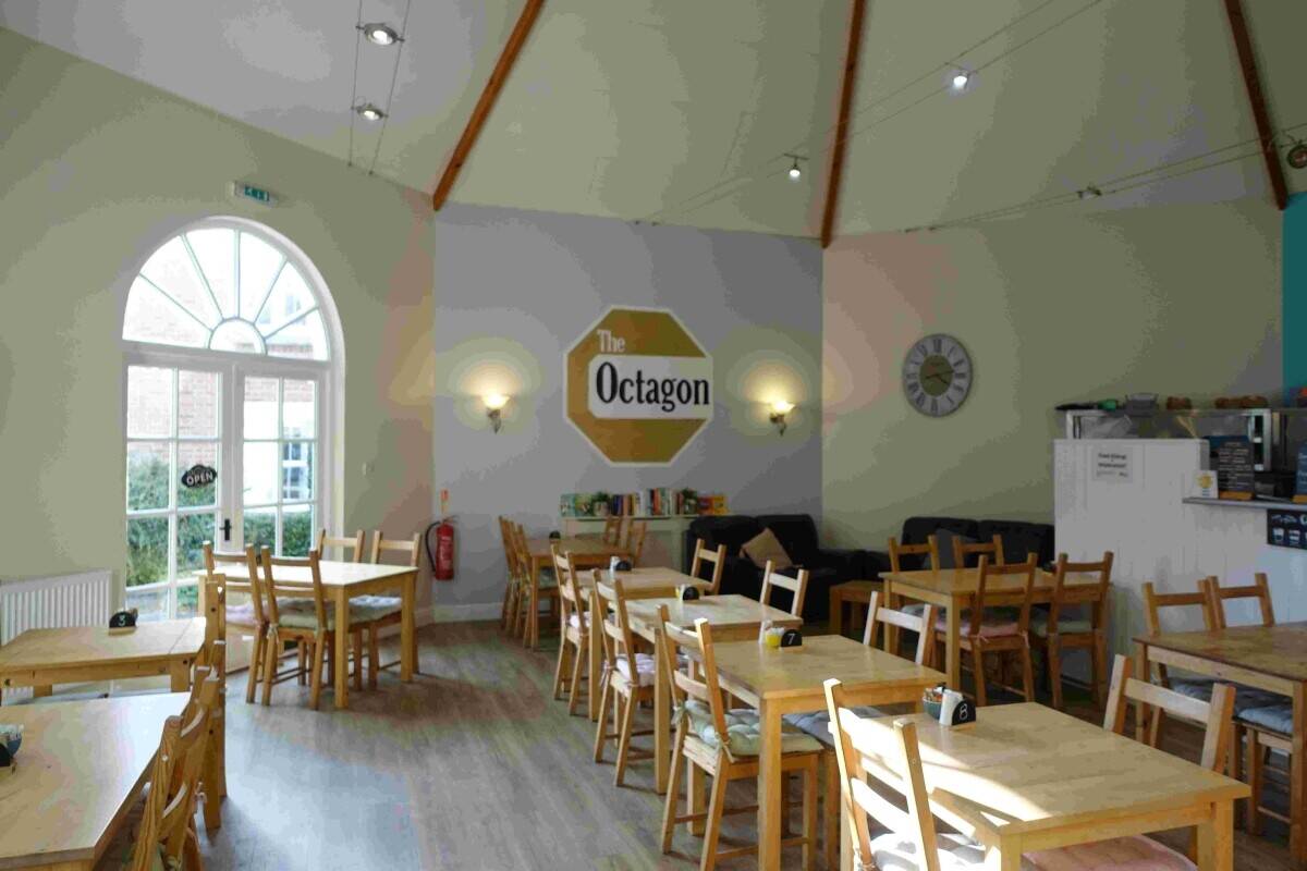 Busy Year Round Trade Cafe in Poundbury Dorset Photo 2