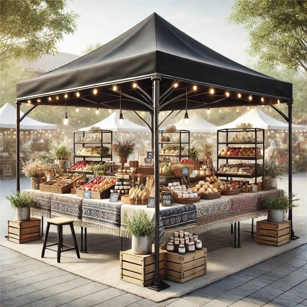 Food Market Stall Photo 2