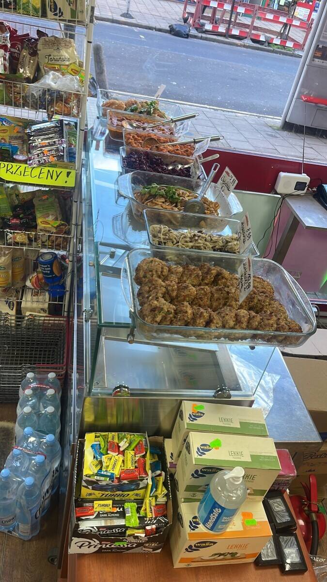 Kebab take way and grocery shop 