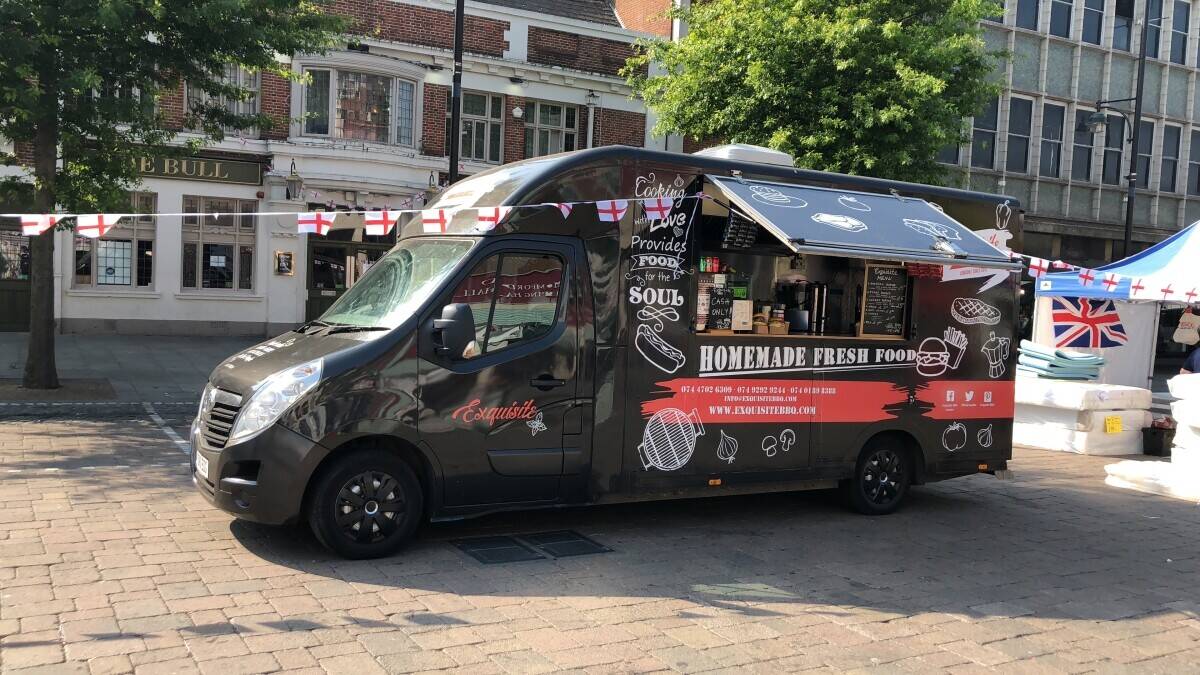 Versatile catering van for sale in East London Photo 2