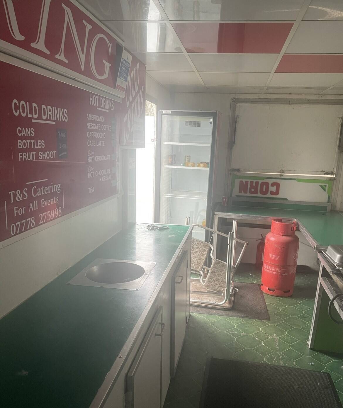 Catering pitch and Catering trailer for sale in established for over seven years on the same site good footfall Photo 2
