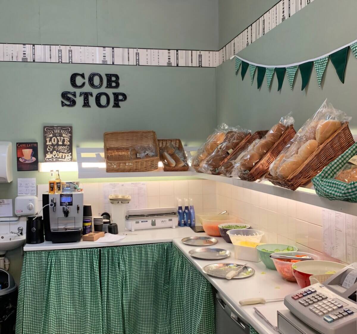 High Street sandwich shop