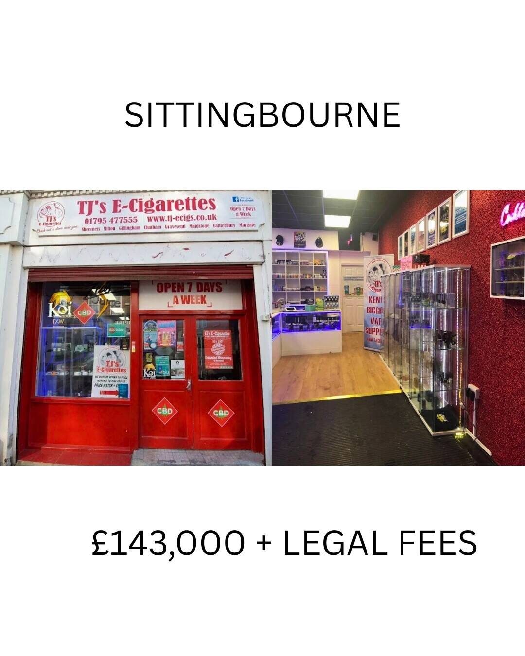 Chain of Vape Shops for sale in Kent Photo 2