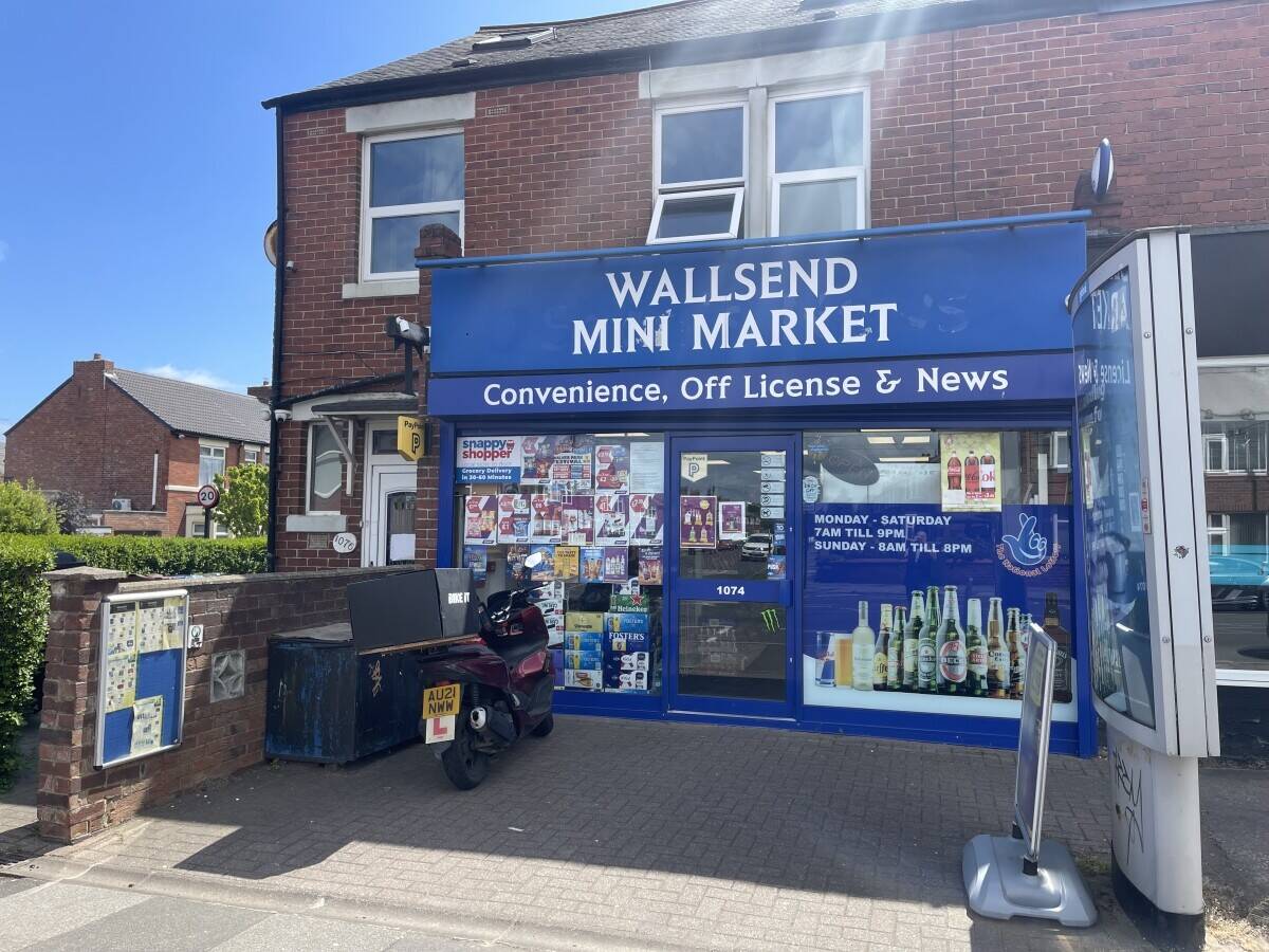 PRICE REDUCED Convenience Store & Off Licence & Optional 4 Bed Accommodation in Wallsend Photo 2