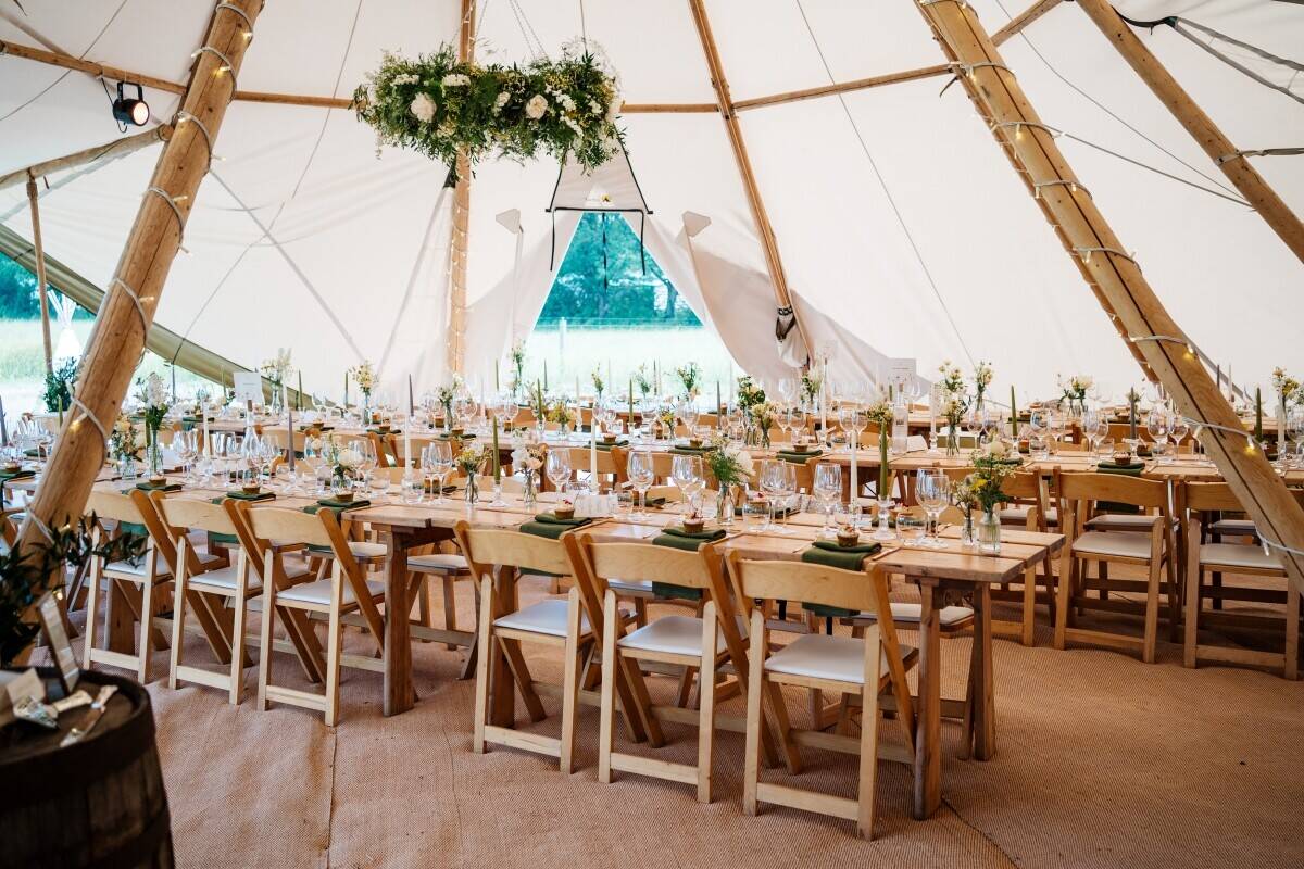 A Thriving Tipi Hire and Events Space Business in Surrey For Sale