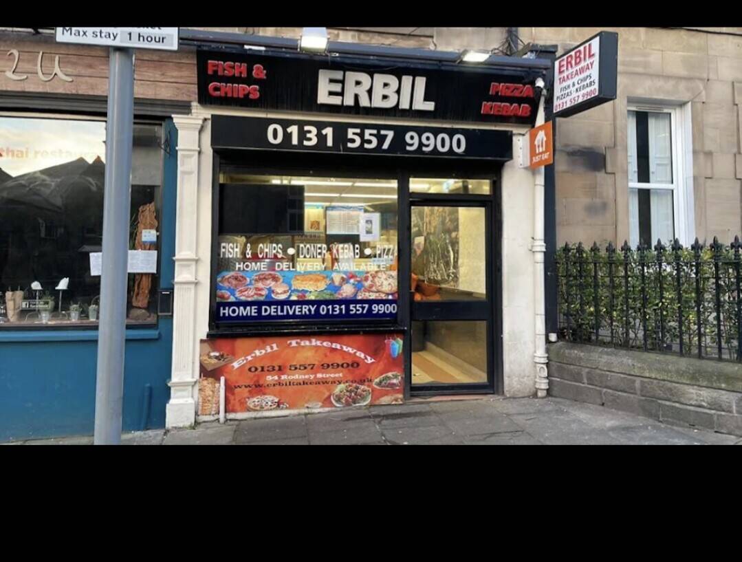 Fish & Chips (Erbil Takeaway) Business for Sale on Rodney Street