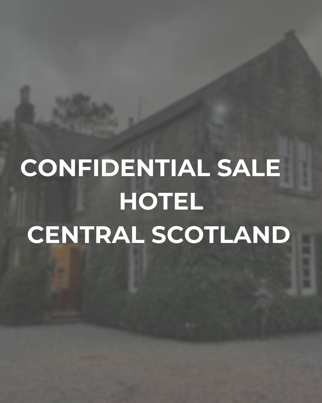 Highly Profitable Hotel with Bar & Restaurant in Central Scotland - Freehold For Sale Photo 1