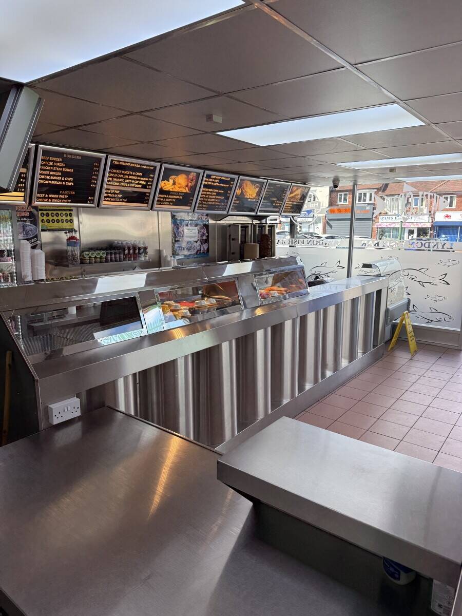 Established Fish & Chips shop for sale in Solihull West Midlands.
