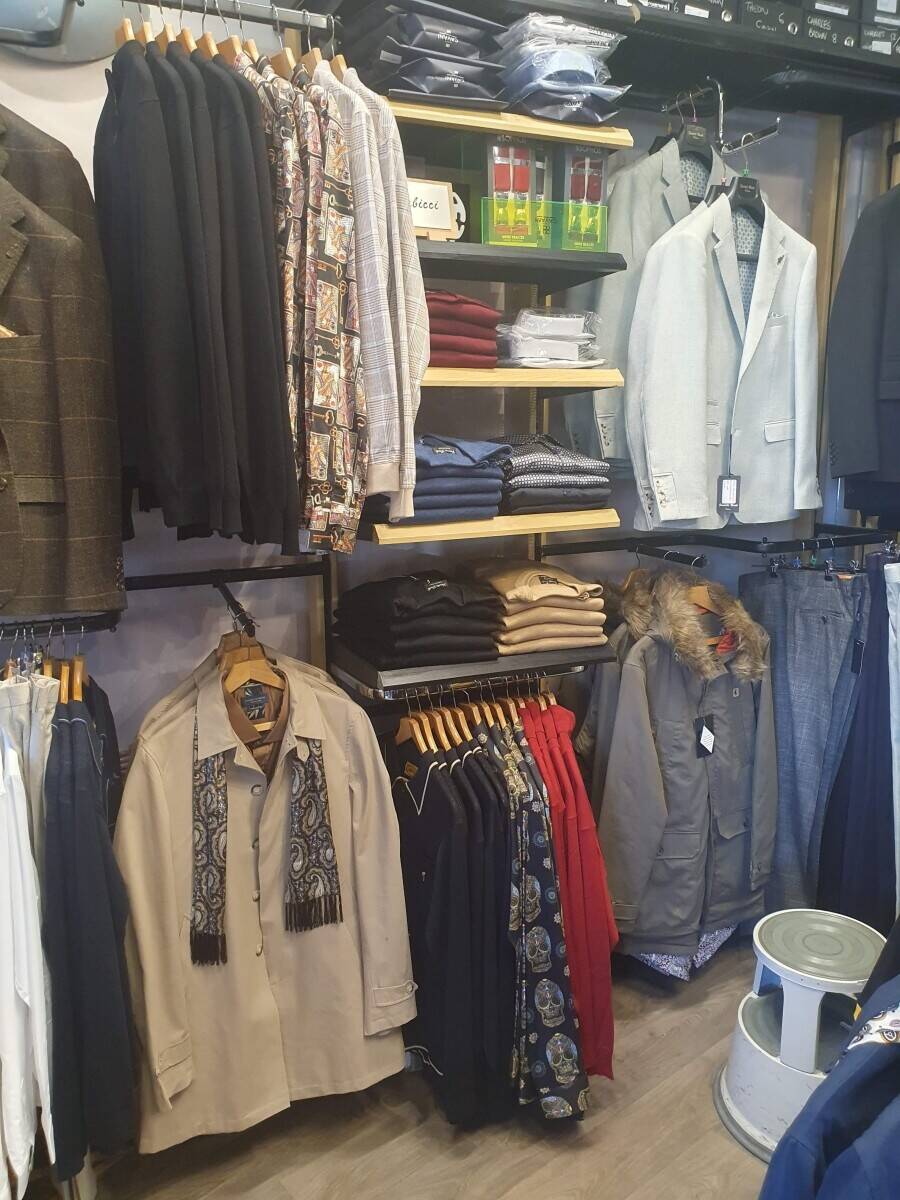 A London Underground Station Based Men's Fashion Retailer