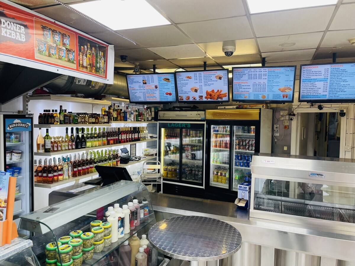 Fish and Chips Pizza Kebab shop in Prime Location