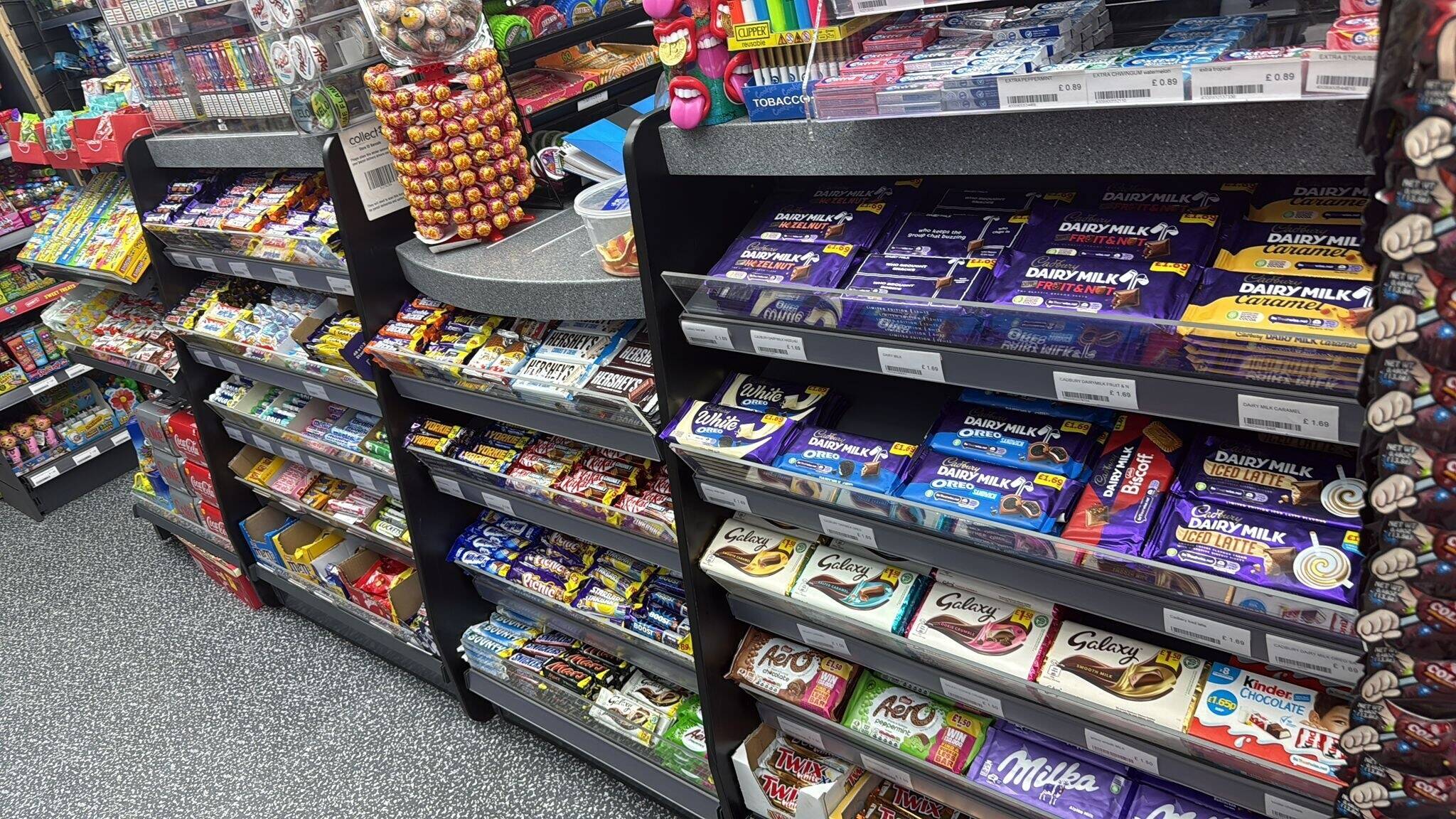 Off-license shop for sale in Barnet Hertfordshire with diverse product range and foot traffic