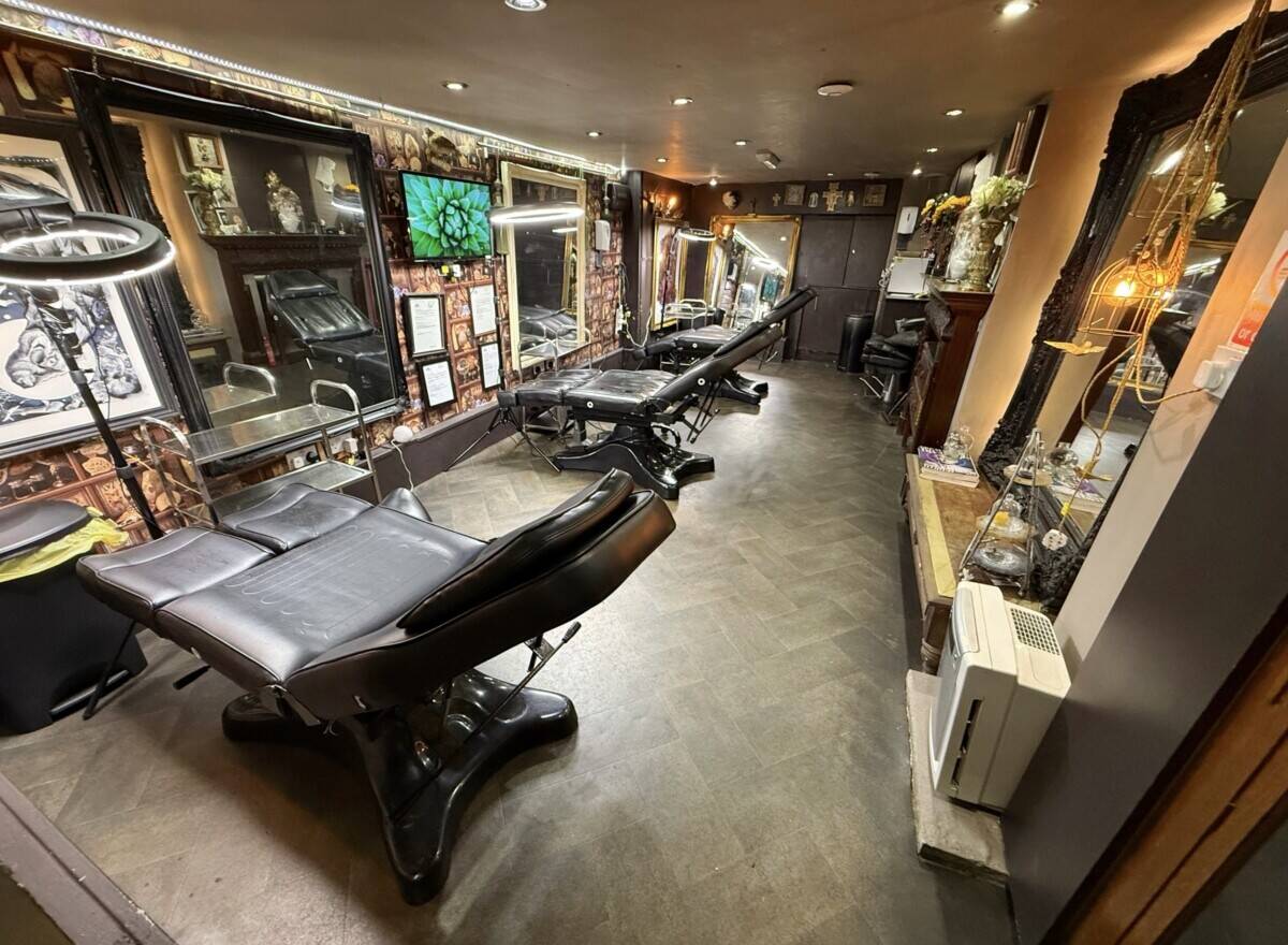 TATTOO STUDIO  ST. JAMES’S STREET, BRIGHTON  CENTRAL BRIGHTON LOCATION