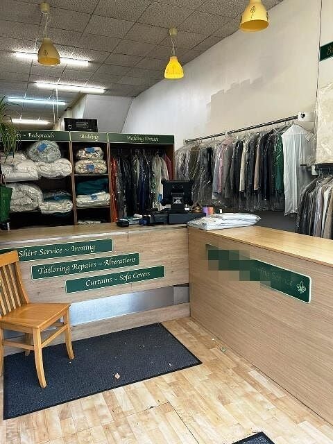Dry Cleaners Plus Second Hand Clothes Shop for Sale