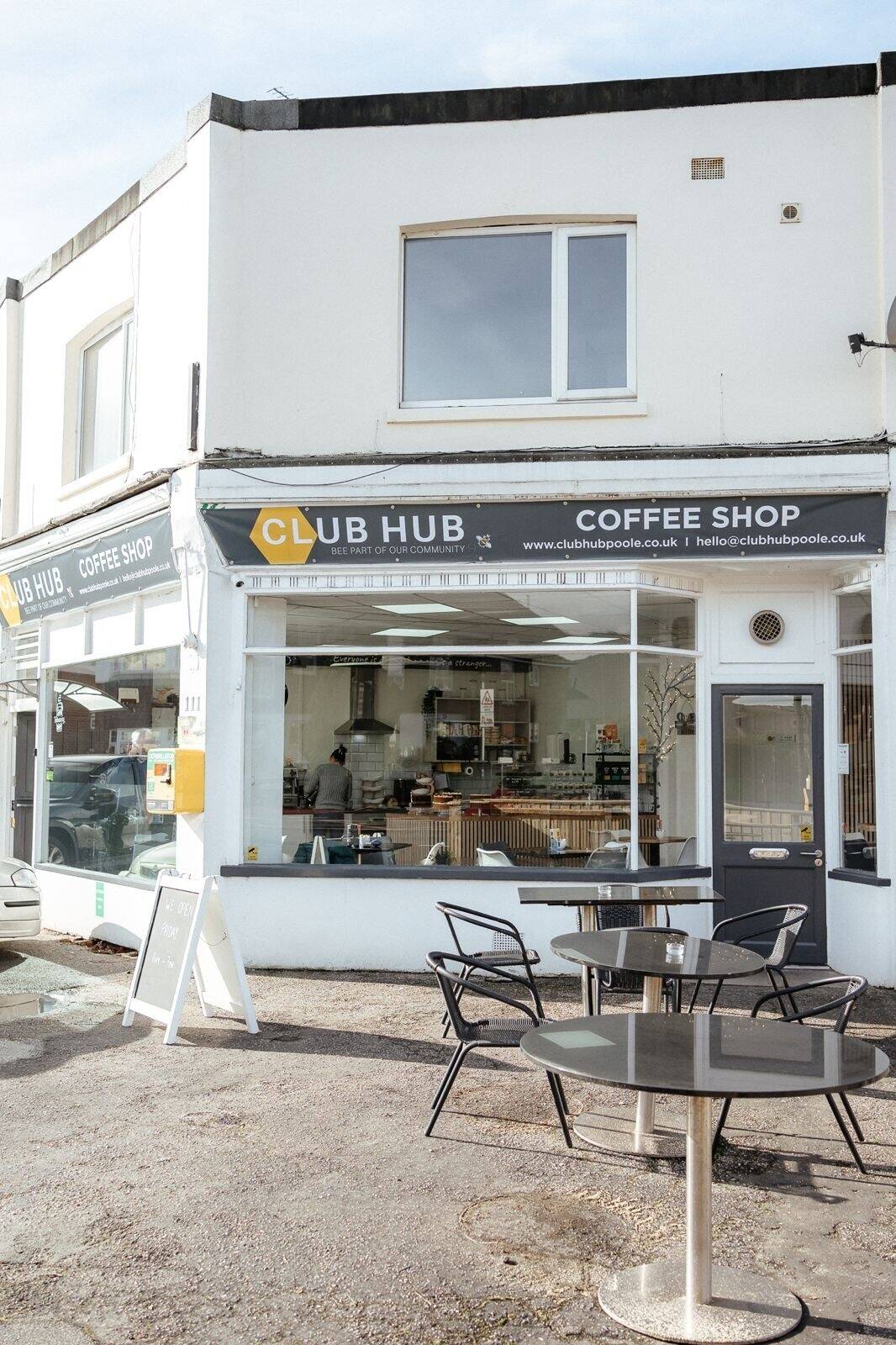 Popular coffee shop with a hub of clubs in the heart of the community for sale in Poole, Dorset