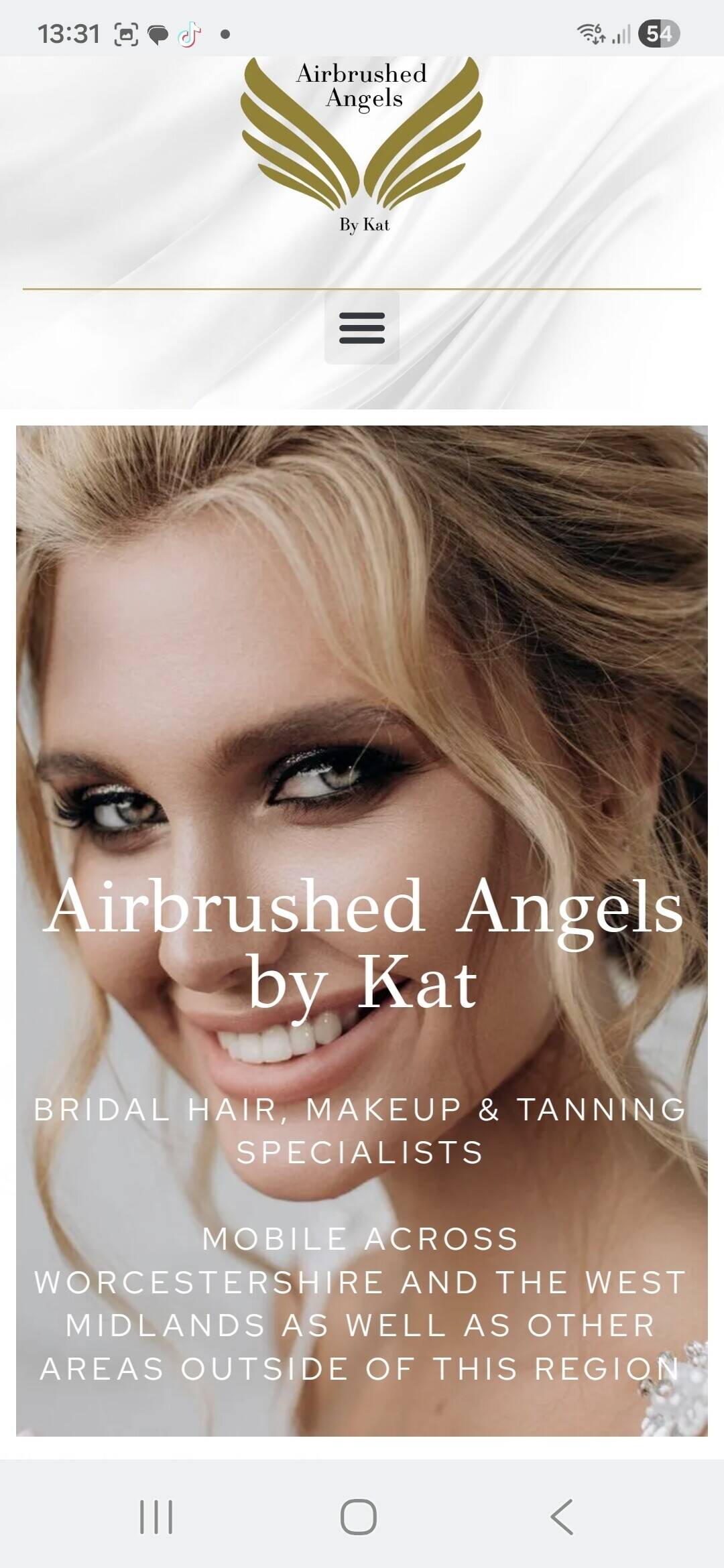 Mobile Wedding Hair, Makeup & Unique Bridal Tan Business &ndash; Worcestershire &ndash; &pound;4,995 Photo 3