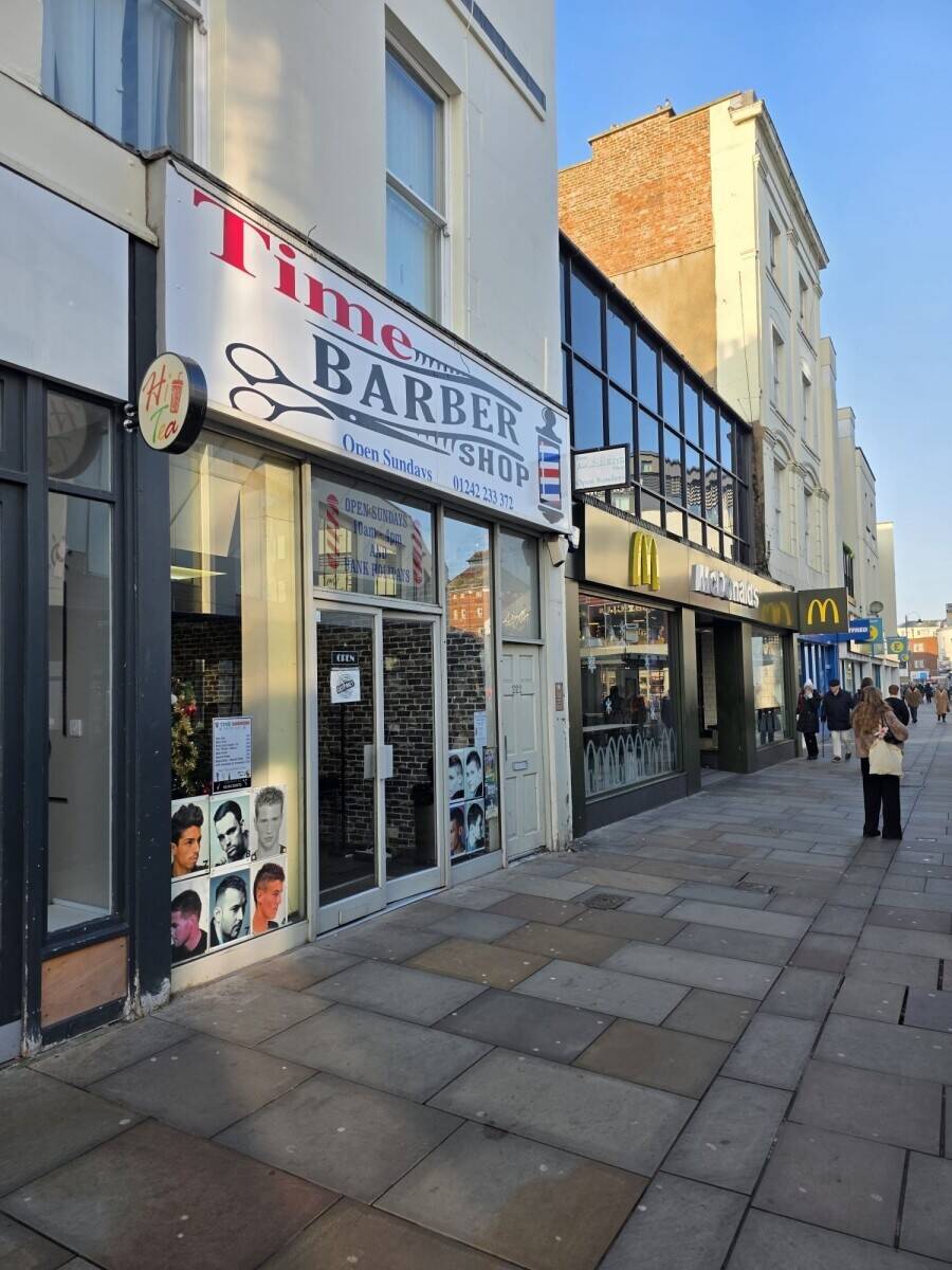 High Street Cheltenham, 15 years established barber shop for sale Photo 2