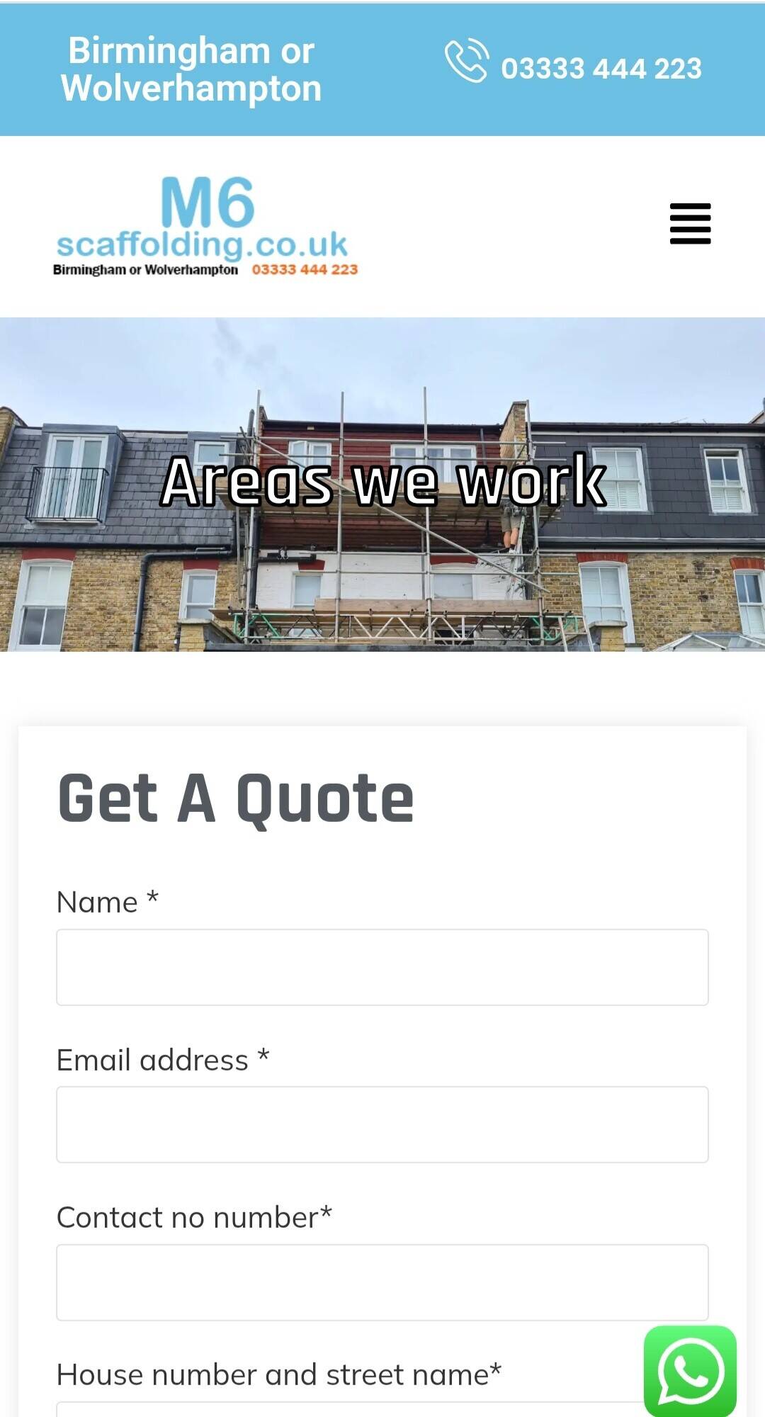 M6Scaffolding.co.uk for sale domain for sale Photo 2