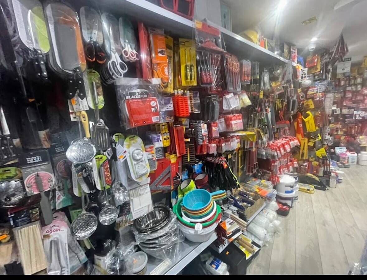Busy Household Goods Retail Shop with Stock Included